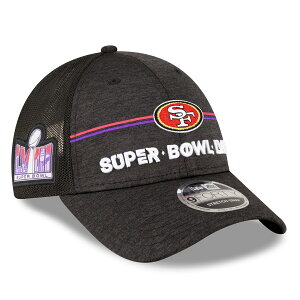 NFL 49ers Lbv 58X[p[{EioLO 9FORTY Trucker Adjustable Hat j[G/New Era wU[ubN