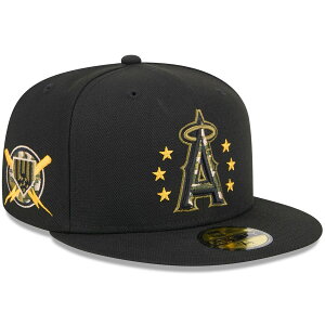 MLB �G���[���X �L���b�v 2024 �A�[���h�t�H�[�X�f�[ On-Field 59FIFTY Fitted Hat �j���[�G��/New Era �u���b�N