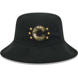 MLB カブス キャップ 【海外版】 2024 アームドフォースデー Bucket Hat ニューエラ/New Era ブラック