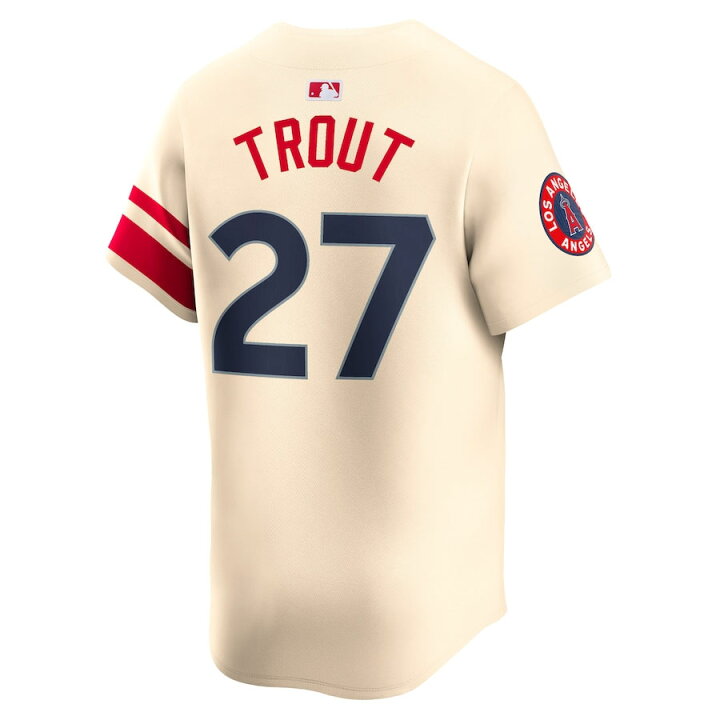 楽天市場】MLB マイク・トラウト エンゼルス ユニフォーム シティー 