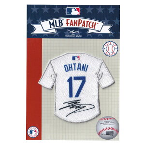 MLB 大谷翔平 ドジャース パッチ ワッペン Back Signature Jersey Fanpatch The Emblem Source oh24gd