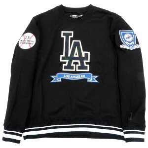 MLB �h�W���[�X �p�[�J�[ PRO PREP RIB FLC CREWNECK Pro Standard �u���b�N