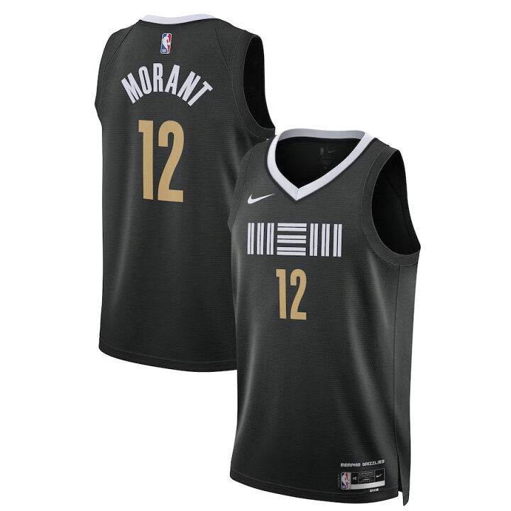楽天市場】NBA ジャ・モラント グリズリーズ ユニフォーム 2023/24  
