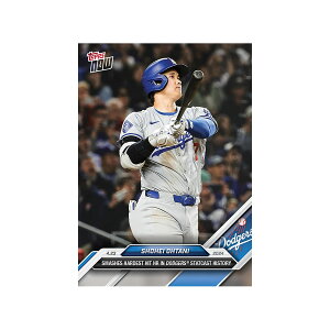 MLB Jĕ hW[X g[fBOJ[h 2024 Topps Now #113 Smashes Hardest Hit HR In Dodgers Statcast History Topps