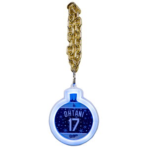 MLB 大谷翔平 ドジャース クリスマス オーナメント 【現地買付】Dodgers ネーム&ナンバー 発光 電池式 FOCO