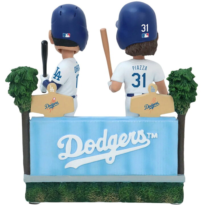 楽天市場】MLB 大谷翔平 & マイク・ピアザ ドジャース ボブルヘッド 