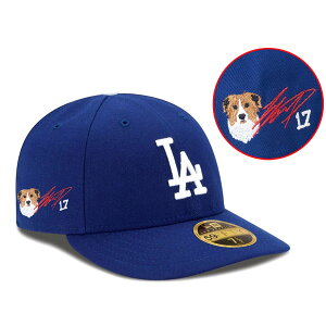 MLB ��J�ĕ� �h�W���[�X �L���b�v �y���n���t�J�X�^���z�f�R�s�����T�C���h�J AC On-Field 59FIFTY LP �j���[�G��/New Era ���C����