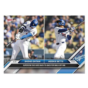 MLB Jĕ xbc hW[X g[fBOJ[h gJ Super Star Duo Go back-to-Back Card # 742 Topps Now