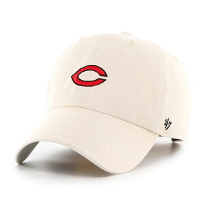 �L���J�[�v �O�b�Y �L���b�v �~�j���S Clean Up Cap 47Brand Natural/Red