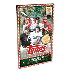 MLB �g���[�f�B���O�J�[�h�{�b�N�X �y���n���t�i�z2025 Topps Holiday Advent Calendar Topps �N���X�}�X