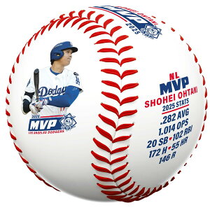 MLB ��J�ĕ� �h�W���[�X �{�[�� 2025 MVP Award Winner Baseball With UV Case Rawlings 2512mbl
