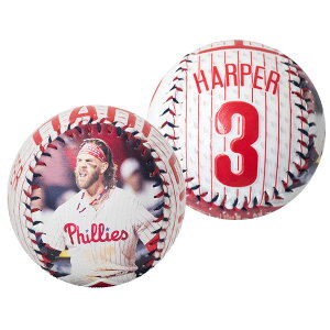 MLB �u���C�X�E�n�[�p�[ �t�B���[�Y �{�[�� �y�X�^�W�A������i�zPhillies Player Graphic Baseball With UV Case Rawlings 2512mbl