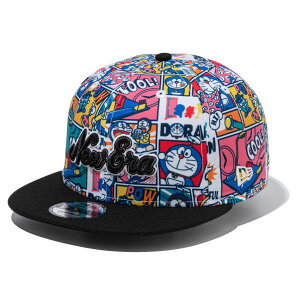 Animation �L���b�v �h�������� 9FIFTY Comic All Over Snapback Hat �j���[�G��/New Era Comic/Black