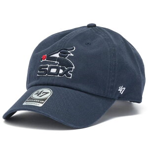 MLB �z���C�g�\�b�N�X �L���b�v �N�[�p�[�Y�^�E�� Cooperstown Clean Up Cap 47Brand �l�C�r�[