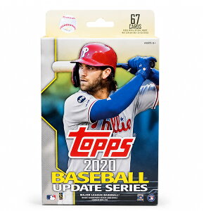 MLB �t�B���[�Y �g���[�f�B���O�J�[�h/�g���J �y�p�Ճ��f���z2020 Update Series �n���K�[�{�b�N�X Topps �y�u���C�X�E�n�[�p�[ �J�o�[�z