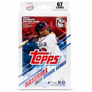 MLB �u���[�u�X �g���[�f�B���O�J�[�h/�g���J �y�p�Ճ��f���z2021 Update Series �n���K�[�{�b�N�X Topps �y���i���h�E�A�N�[�j��Jr �J�o�[�z