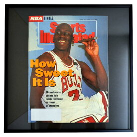 NBA ブルズ マイケル・ジョーダン フォトフレーム Photo Frame in Sports Illustrated 1992/6/22