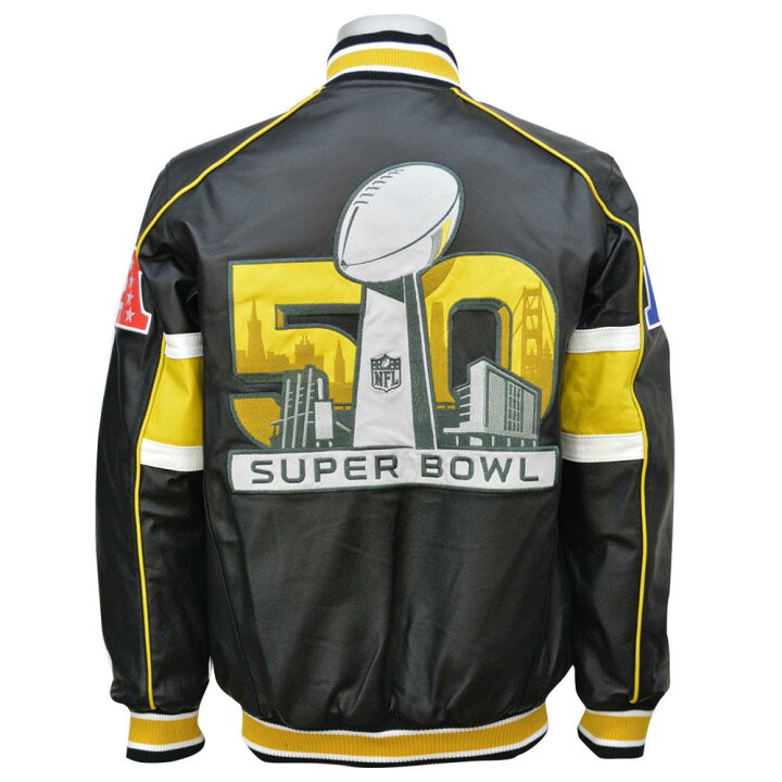 楽天市場】NFL スタジアムジャンパー スーパーボウル50周年記念 