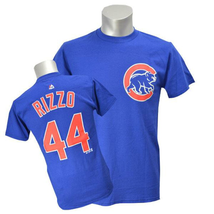 楽天市場 リニューアル記念メガセール Mlb カブス アンソニー リゾ Tシャツ ブルー マジェスティック Player Tシャツ Mlb Nbaグッズショップ Selection