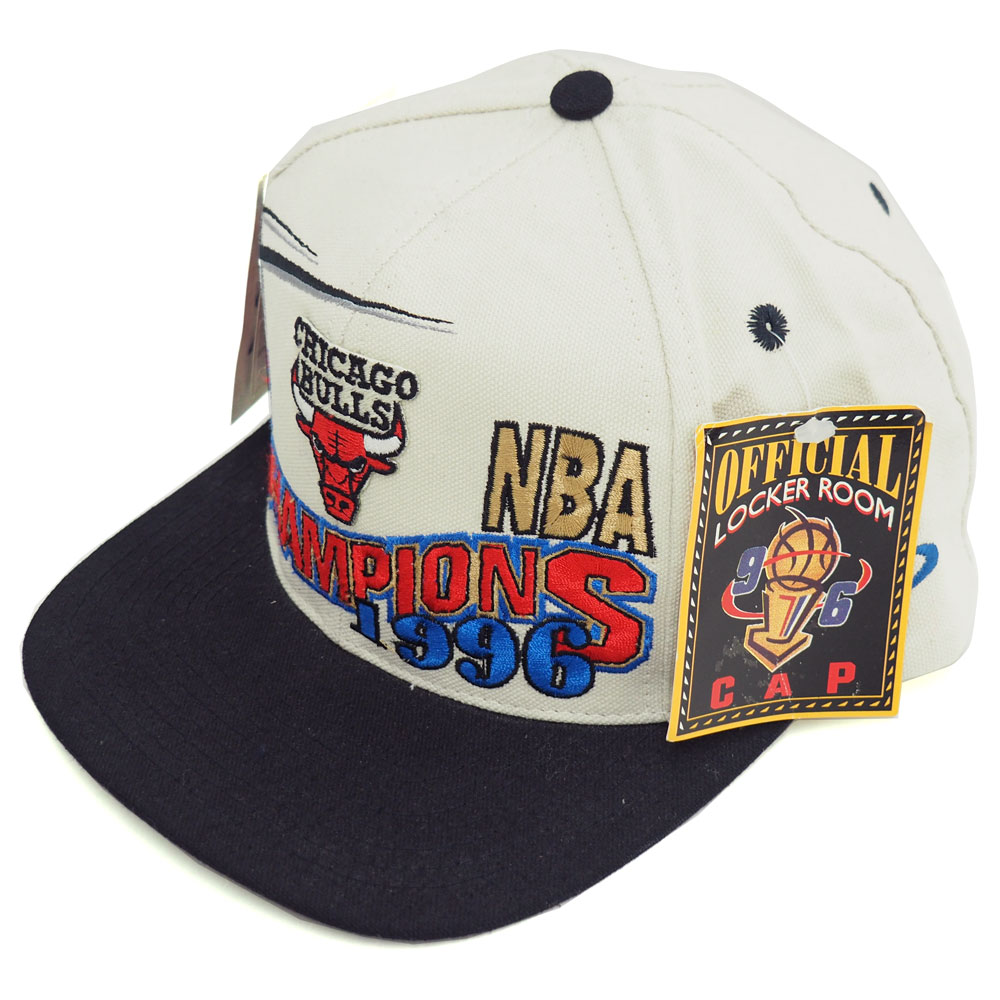 NBA ブルズ 1996 チャンピオン ロッカールーム キャップ/帽子 ロゴアスレチック/Logo Athletic レアアイテム |  MLB.NBAグッズショップ　SELECTION