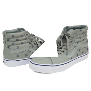 MLB �����L�[�X SK8-Hi �O���[ �o���Y/Vans ���싅���W