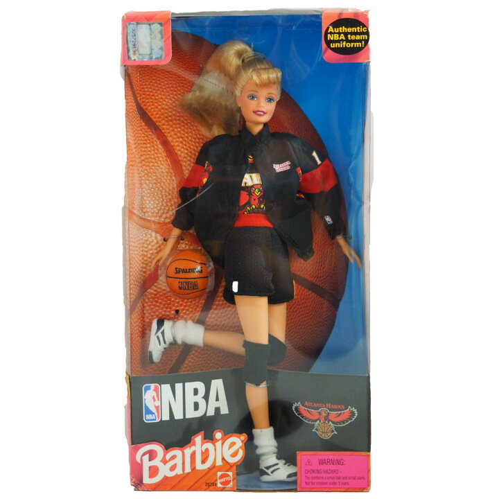 楽天市場】NBA ホークス バービー人形 1998年モデル バービー 