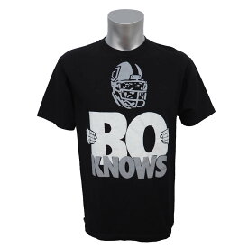 NFL レイダース ボー・ジャクソン ボー ノウズ Tシャツ ブラック レアアイテム【OCSL】