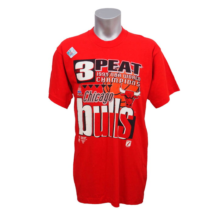 楽天市場】NBA ブルズ 1993年度 NBAファイナル 3連覇達成記念Tシャツ 
