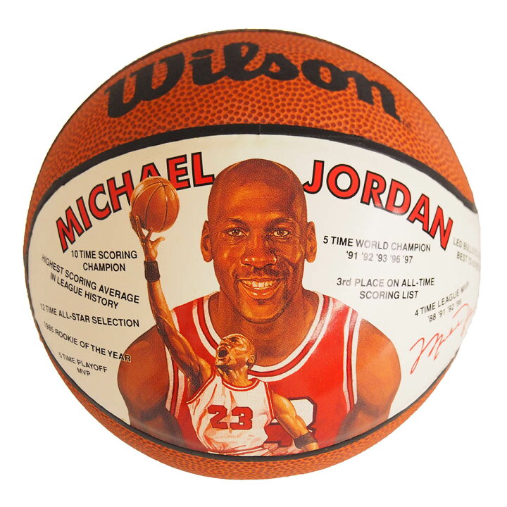 楽天市場】NBA ブルズ マイケル・ジョーダン ミニバスケットボール 