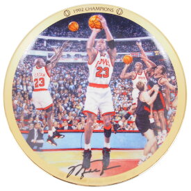 NBA ブルズ マイケル・ジョーダン コレクター プレート 1992 チャンピオン (1439C) Upper Deck レアアイテム