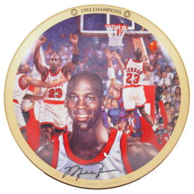 NBA ブルズ マイケル・ジョーダン コレクター プレート 1993 チャンピオン (2523B) Upper Deck レアアイテム
