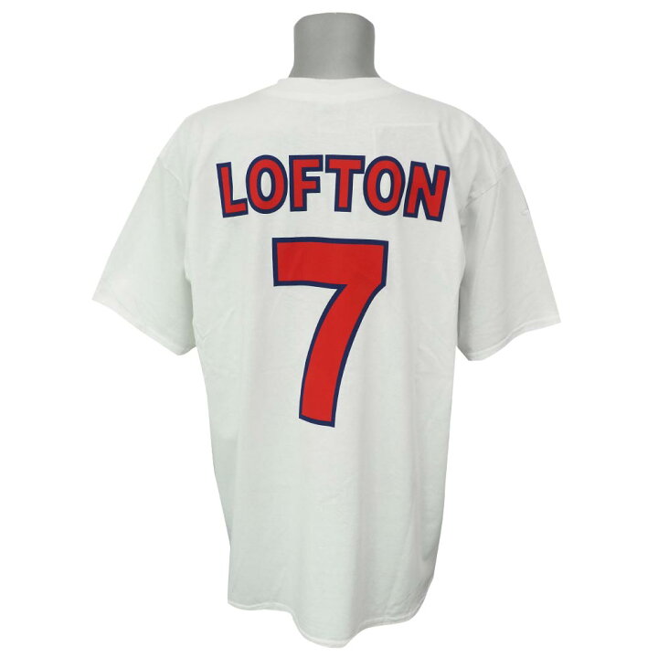 楽天市場】MLB インディアンス ケニー・ロフトン 1996 Tシャツ Gildan 