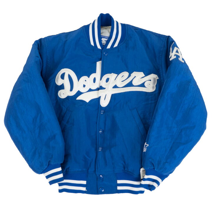 楽天市場】野茂英雄 スタジャン MLB ドジャース STARTER ロイヤル  