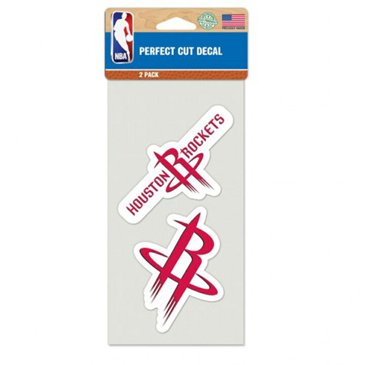 楽天市場】NBA ロケッツ ステッカー/デカール 2枚セット ウィン  