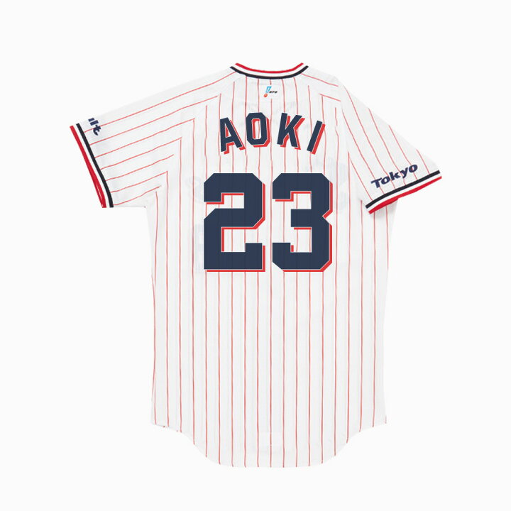 ヤクルトスワローズ青木選手プロコレユニフォーム （東京ヤクルト 