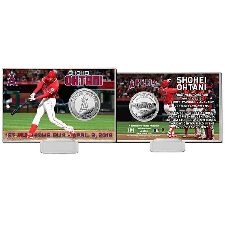 楽天市場】MLB エンゼルス 大谷翔平 初本塁打記念/初ホームラン  