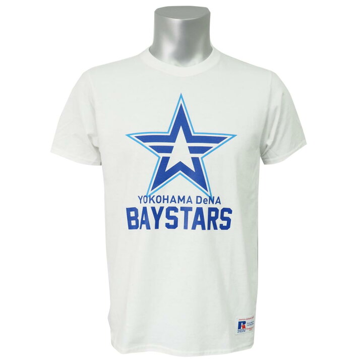 楽天市場 横浜denaベイスターズ グッズ カレッジ Tシャツ スター スペースエイジ Space Age ホワイト Mlb Nbaグッズショップ Selection