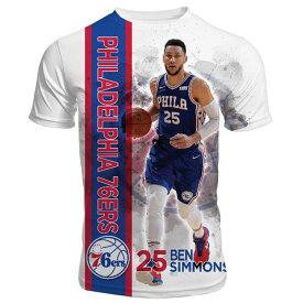 NBA Tシャツ 76ers ベン・シモンズ 半袖 ハイライト Levelwear ホワイト【OCSL】