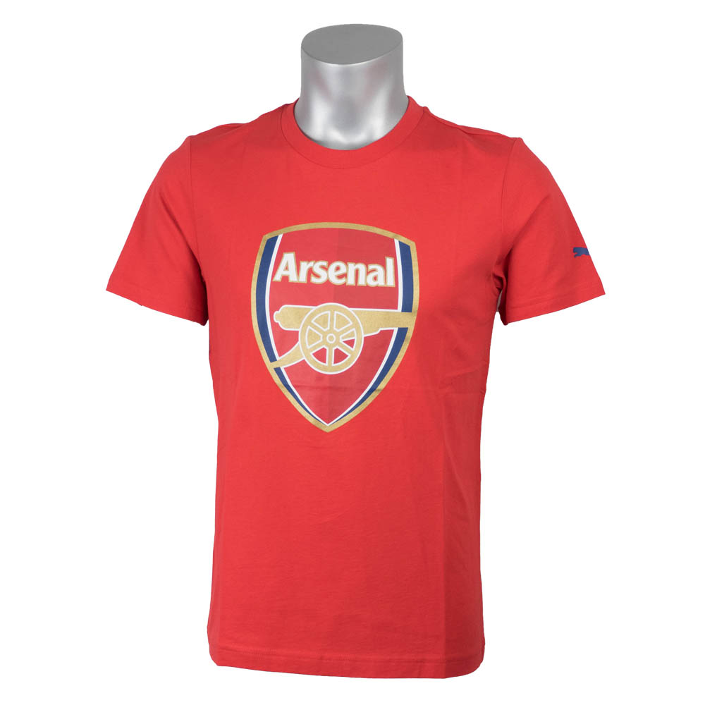 サッカー アーセナルfcのtシャツ 商い Soccer アーセナルfc Tシャツ クレスト Puma レッド ファン