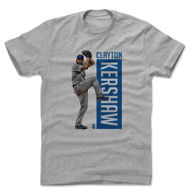 MLB Tシャツ ドジャース クレイトン・カーショー Player Art Cotton T-Shirt 500Level グレー 1112LV【OCSL】