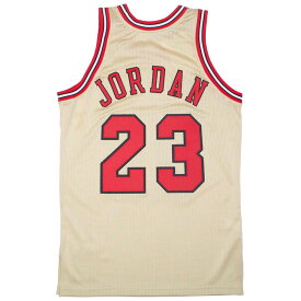 NBA ブルズ マイケル・ジョーダン ユニフォーム/ジャージ 1995 ゴールド オーセンティック ミッチェル＆ネス/Mitchell & Ness ゴールド2203MN特集