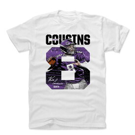 NFL バイキングス カーク・カズンズ Tシャツ Player Art Cotton T-Shirt 500Level ホワイト【OCSL】