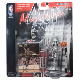NBA マイケル・ジョーダン ブルズ フィギュア Air Maximum Silver Action Figure Upper Deck
