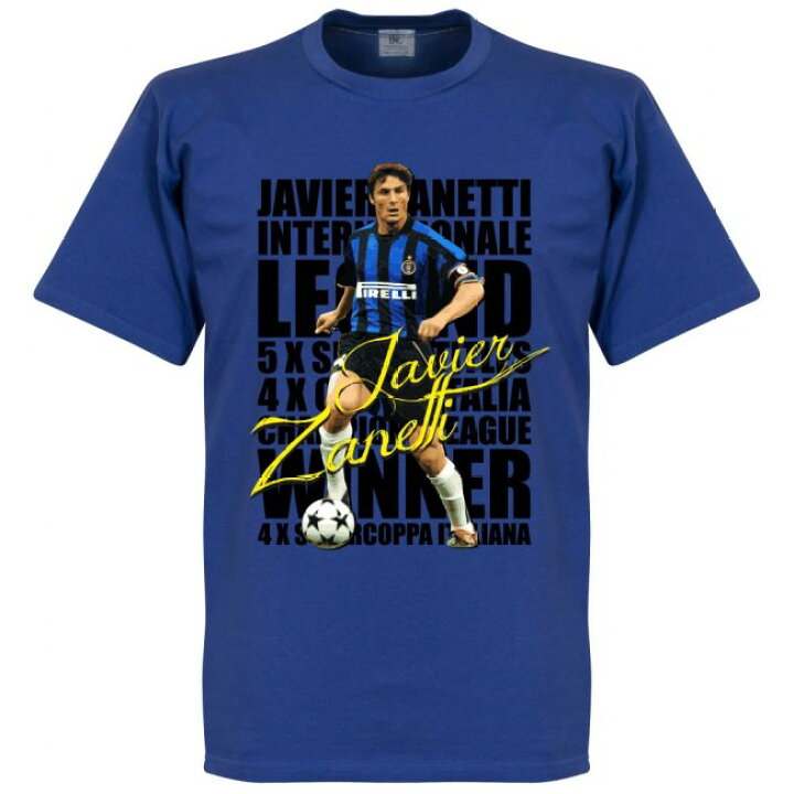 楽天市場 インテル ハビエル サネッティ Tシャツ Soccer レジェンド サッカー フットボール ブルー Mlb Nbaグッズショップ Selection 楽天市場 インテル ハビエル サネッティ Tシャツ Soccer レジェンド サッカー フットボール ブルー Mlb Nbaグッズショップ Selection