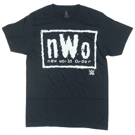 WWE Tシャツ NWO ニュー・ワールド・オーダー WWE Authentic ブラック ホワイト【OCSL】
