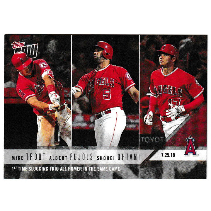 楽天市場】MLB 大谷翔平 マイク・トラウト アルバート・プホルス 