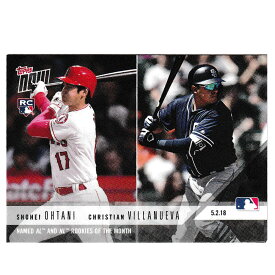 MLB 大谷翔平 クリスチャン・ビヤヌエバ エンゼルス トレーディングカード/スポーツカード NAMED AL AND NL ROOKIES OF THE MONTH Topps