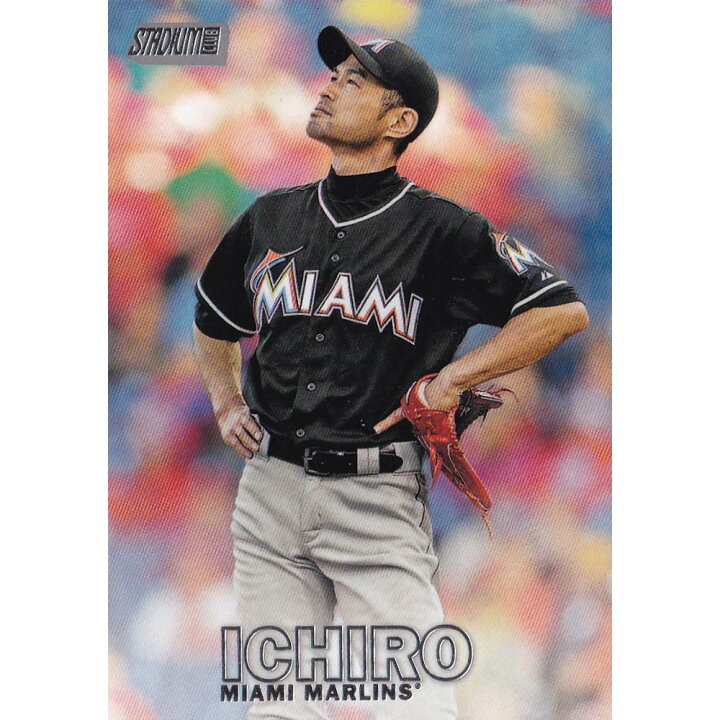 楽天市場】MLB イチロー マイアミ・マーリンズ トレーディングカード 