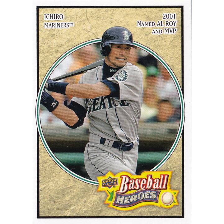 楽天市場】MLB イチロー シアトル・マリナーズ トレーディングカード 