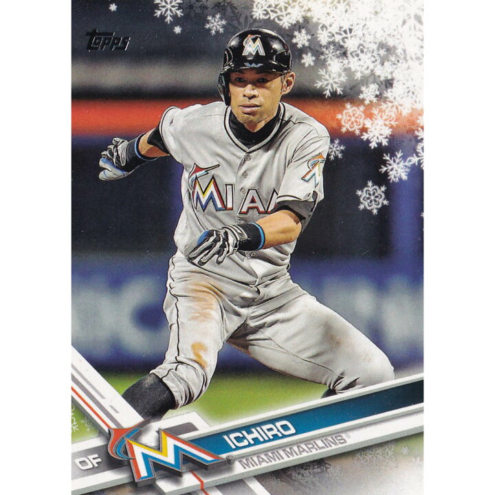 楽天市場】MLB イチロー マイアミ・マーリンズ トレーディングカード 